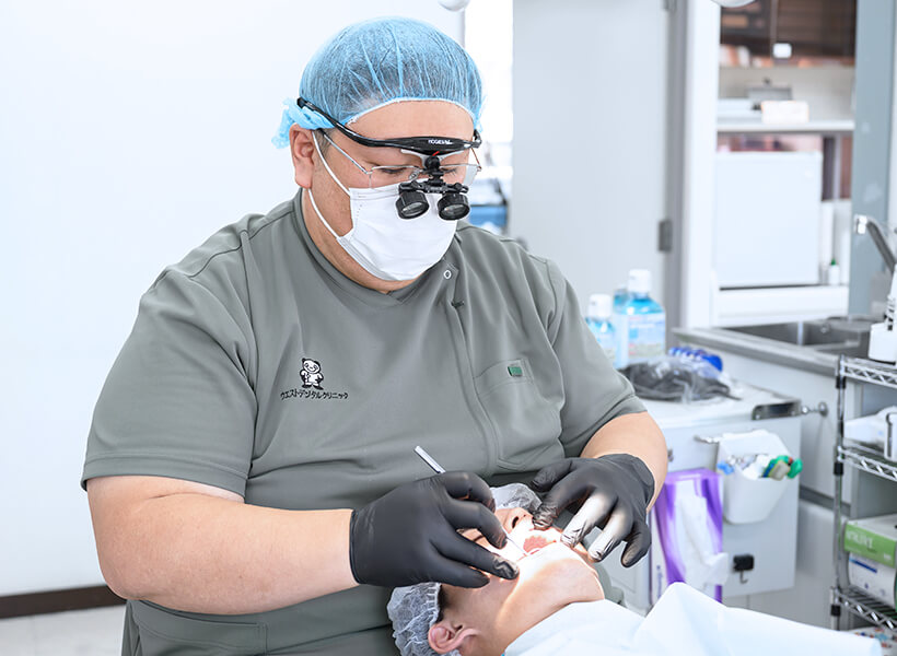 痛み!に配慮した治療を心がけます