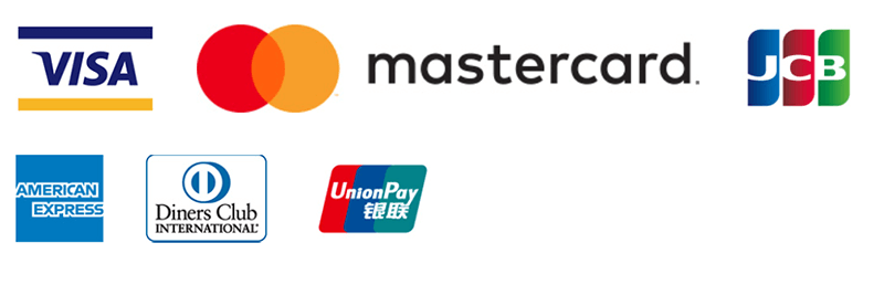 取り扱いカードのロゴマーク