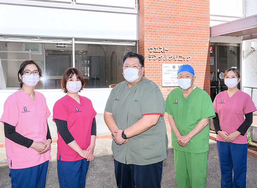 従業員 記念撮影